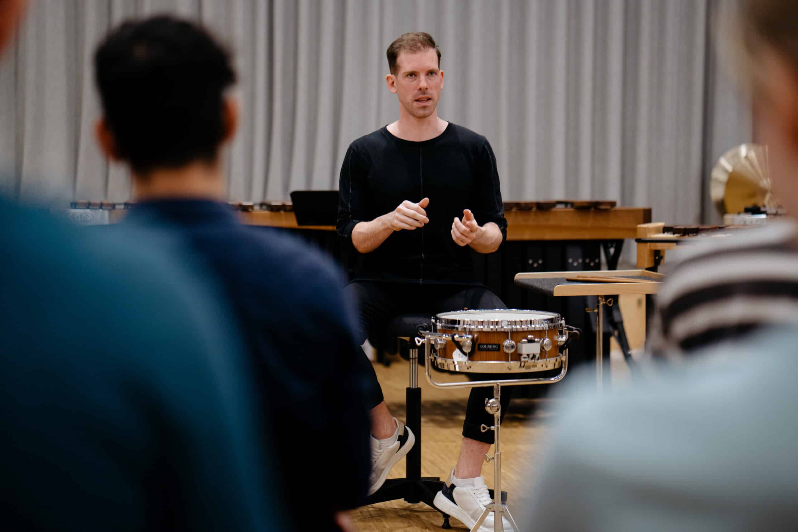 Marc Strobel, Percussion, Masterclass, Orchestral, Symphonic, Opera, Snare, Drum, Xylophone 