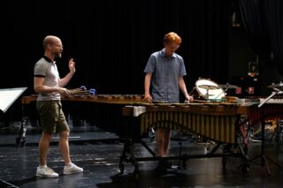 Wow what a high and professional level of our international participants🤩🥁 Get some insights in lessons and masterclasses in soloistic percussion & chamber music with Prof. @kaistrobel.percussion at the „Boum-Percussion Academy“. 🥁😍....#percussion #multipercussion #marimba #vibraphone #adamspercussion #classicalmusicians #classicalpercussion #theaterhausstuttgart #kaistrobel #teaching
